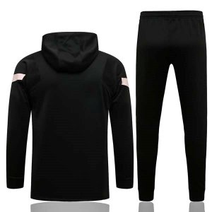 Sweat Shirt Capuche PSG 2022 Noir Rose