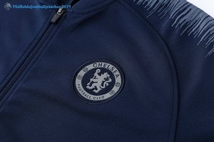 Survetement Chelsea 2018 2019 Bleu Marine