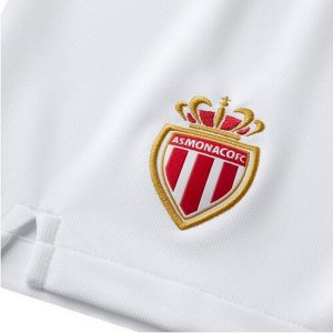 Pantalon AS Monaco Domicile 2018 2019 Blanc