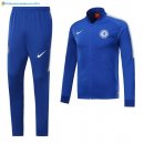 Survetement Chelsea 2017 2018 Bleu Marine