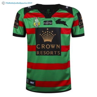 Maillot Rugby Rabbitohs Domicile 2017 2018 Vert Maillot Rugby Rabbitohs Domicile 2017 2018 Vert