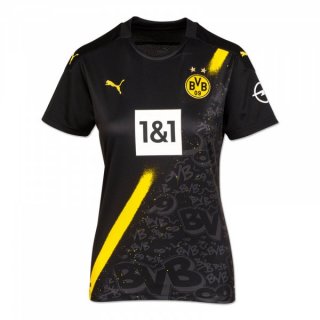 Maillot Borussia Dortmund Exterieur Femme 2020 2021 Noir