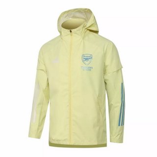 Coupe Vent Arsenal 2021 2022 Jaune Coupe Vent Arsenal 2021 2022 Jaune