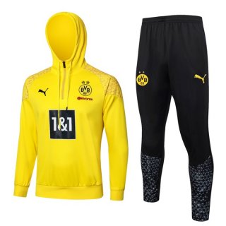 Sweat Shirt Capuche Borussia Dortmund 2024 2025 Jaune Sweat Shirt Capuche Borussia Dortmund 2024 2025 Jaune
