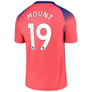 Maillot Chelsea NO.19 Mount Third 2020 2021 Orange Maillot Chelsea NO.19 Mount Third 2020 2021 Orange