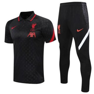 Polo Liverpool Ensemble Complet 2020 2021 Noir Polo Liverpool Ensemble Complet 2020 2021 Noir