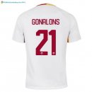 Maillot AS Roma Exterieur Gonalons 2017 2018