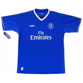 Maillot Chelsea Domicile Retro 2003 2005 Bleu Maillot Chelsea Domicile Retro 2003 2005 Bleu