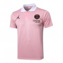 Polo PSG 2025-2026 Rose Blanc
