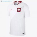 Maillot Pologne Domicile 2018 Blanc