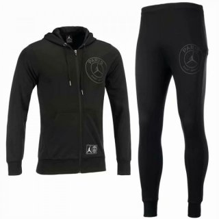 JORDAN Survetement Paris Saint Germain 2018 2019 Gris Noir JORDAN Survetement Paris Saint Germain 2018 2019 Gris Noir