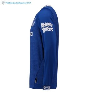 Maillot Everton Domicile ML 2018 2019 Bleu