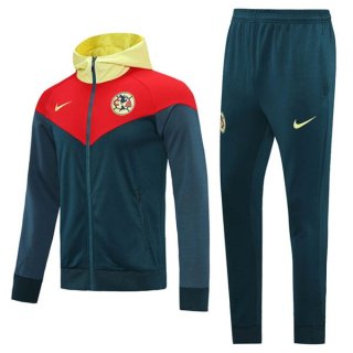 Sweat Shirt Capuche América 2020 2021 Rouge Bleu Sweat Shirt Capuche América 2020 2021 Rouge Bleu