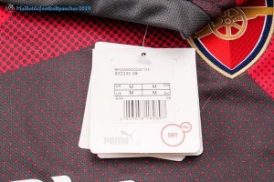 Maillot Entrainement Arsenal Ensemble Complet 2018 2019 Rouge Gris Marine