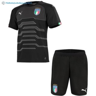 Maillot Italie Enfant Gardien 2018 Noir Maillot Italie Enfant Gardien 2018 Noir
