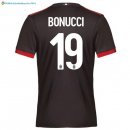 Maillot Milan Third Bonucci 2017 2018