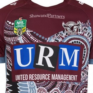 Maillot Manly Sea Eagles 2018 Rouge