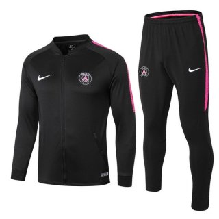 Survetement De Laine Enfant Paris Saint Germain 2018 2019 Noir Blanc Rose