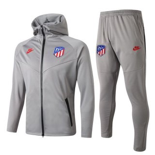 Survetement Atlético de Madrid 2019 2020 Rouge Gris