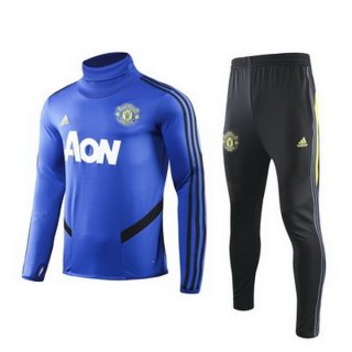 Survetement Manchester United 2019 2020 Bleu Noir Jaune Survetement Manchester United 2019 2020 Bleu Noir Jaune