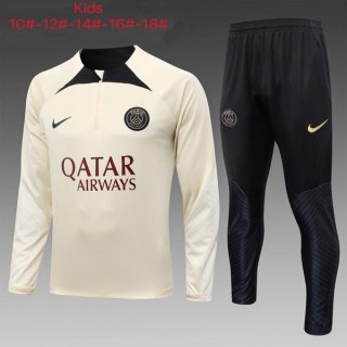 Enfant Training PSG 2024 Jaune Noir Enfant Training PSG 2024 Jaune Noir