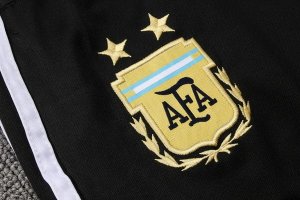 Maillot Entrainement Argentine Ensemble Complet 2018 Bleu Noir