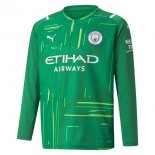 Thailande Maillot Manchester City Gardien ML 2021 2022 Vert