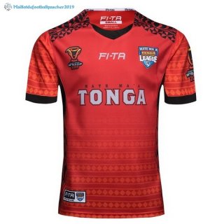 Maillot Rugby Tonga RLWC Domicile 2017 2018 Rouge