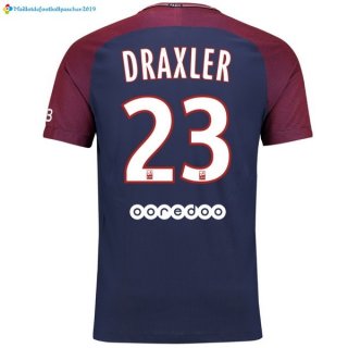 Maillot Paris Saint Germain Domicile Draxler 2017 2018