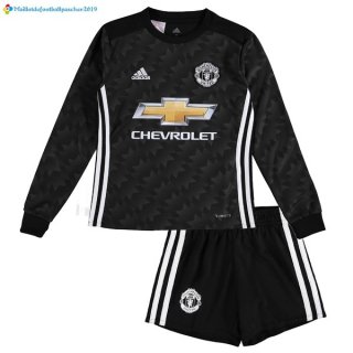 Maillot Manchester United Exterieur ML Enfant 2017 2018