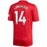 Maillot Manchester United NO.14 Lingard Domicile 2020 2021 Rouge