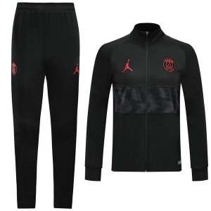 JORDAN Survetement Paris Saint Germain 2019 2020 Noir Rouge