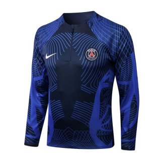 Survetement Training PSG Top 2023 Bleu 2 Survetement Training PSG Top 2023 Bleu 2