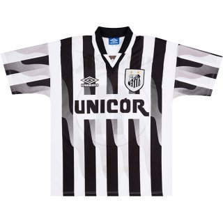 Thailande Maillot Santos Domicile Retro 1998 Blanc Thailande Maillot Santos Domicile Retro 1998 Blanc