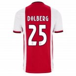 Maillot Ajax Domicile Dolberg 2019 2020 Rouge