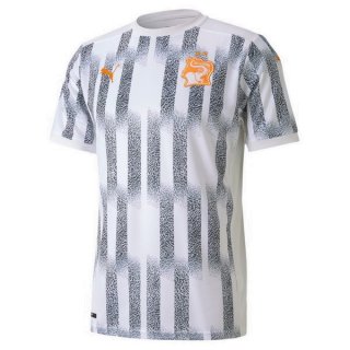 Thailande Maillot Costa De Marfil Exterieur 2020 Blanc Thailande Maillot Costa De Marfil Exterieur 2020 Blanc
