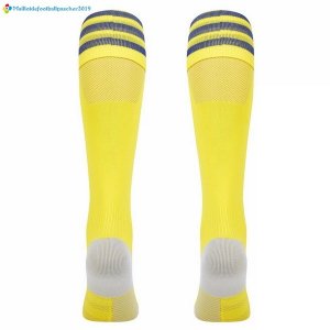 Chaussette Suède Domicile 2018 Jaune