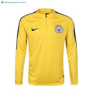 Survetement Manchester City 2017 2018 Jaune