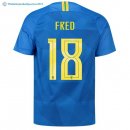 Maillot Brésil Exterieur Fred 2018 Bleu