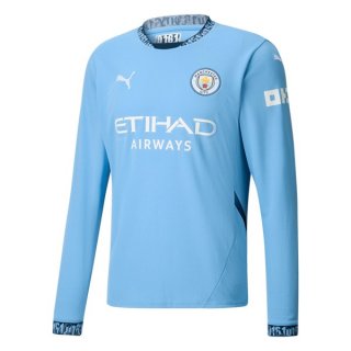 Thailande Maillot Manchester City Domicile ML 2024 2025 Thailande Maillot Manchester City Domicile ML 2024 2025