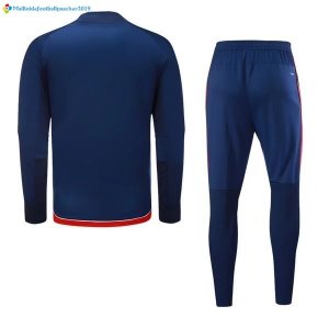 Survetement Ajax 2017 2018 Bleu Rouge