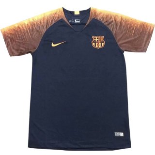 Maillot Entrainement Barcelona 2018 2019 Bleu Orange Maillot Entrainement Barcelona 2018 2019 Bleu Orange
