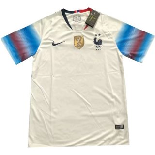 Thailande Maillot France Exterieur 2019 Blanc Thailande Maillot France Exterieur 2019 Blanc