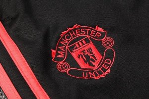 Survetement Manchester United 2018 2019 Rouge Noir Blanc