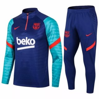 Survetement Barcelona 2021 2022 Bleu Vert Rouge Survetement Barcelona 2021 2022 Bleu Vert Rouge