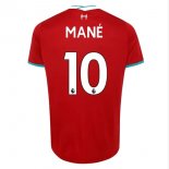 Maillot Liverpool NO.10 Mane Domicile 2020 2021 Rouge