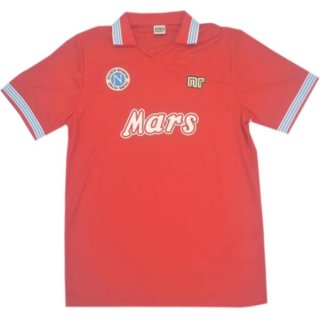 Thailande Maillot Naples Third Retro 1988 1989 Rouge