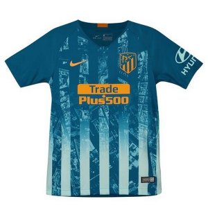 Maillot Atlético de Madrid Third Enfant 2018 2019 Bleu