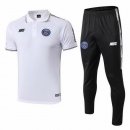 Polo Ensemble Complet Paris Saint Germain 2019 2020 Blanc