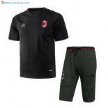 Entrainement Milan Ensemble Complet 2017 2018 Noir Vert